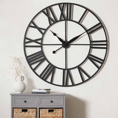Pacific-Lifestyle-Black-Metal-Large-Round-Wall-Clock_8