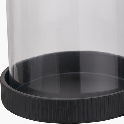 Pacific-Lifestyle-Black-Ribbed-Metal-and-Clear-Glass-Hurricane-Large_4