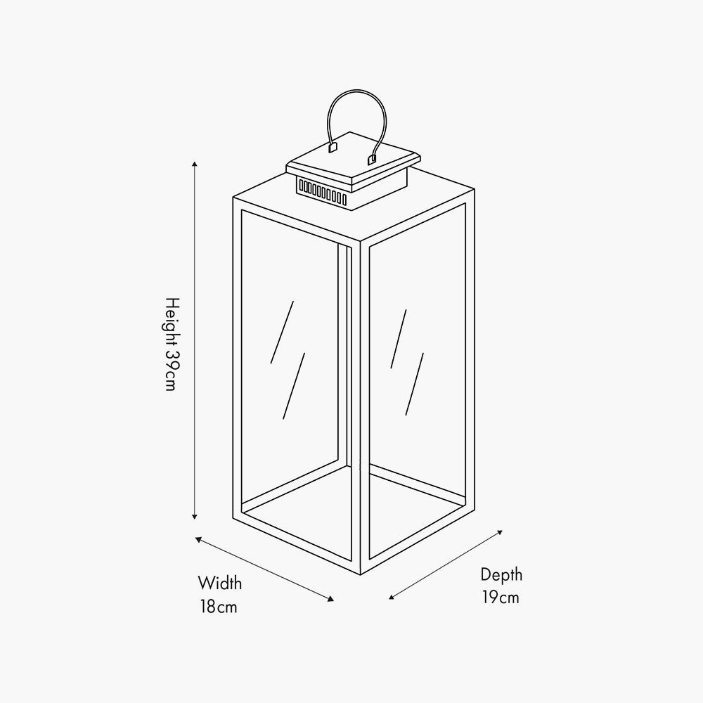 Pacific-Lifestyle-Black-Stainless-Steel-and-Glass-Medium-Rectangular-Lantern_Dimensions