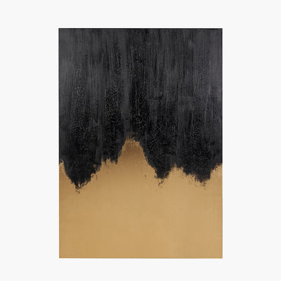 Pacific-Lifestyle-Black-and-Gold-Abstract-Frameless-Canvas_1