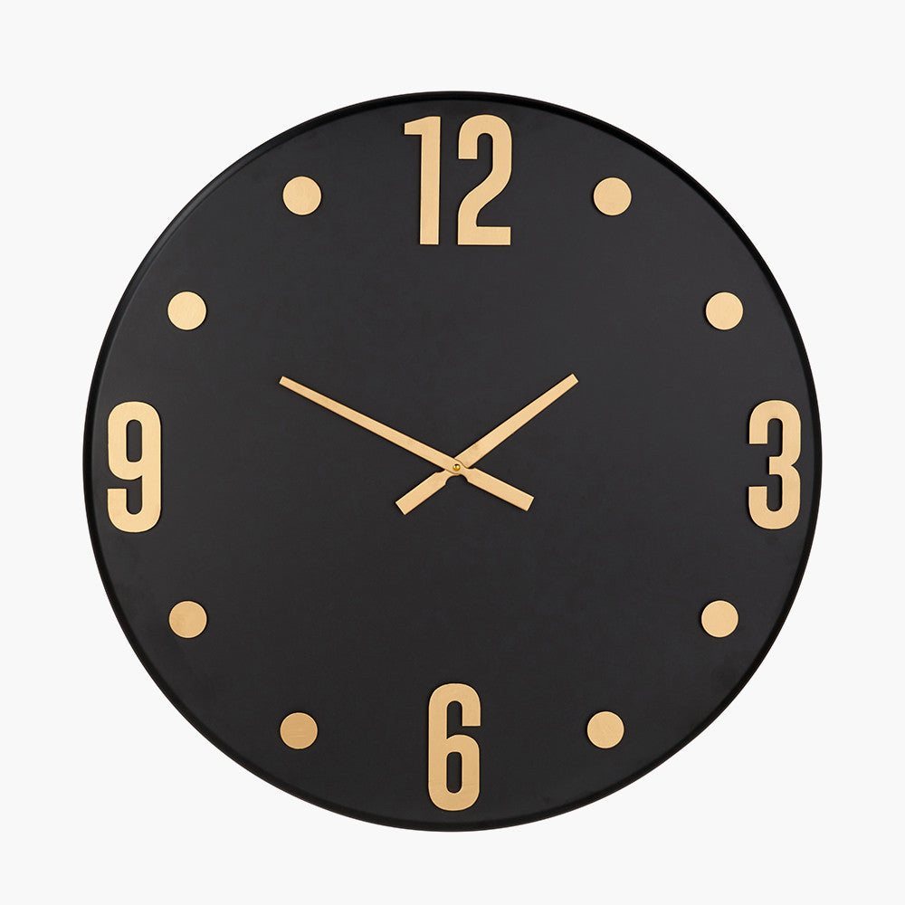Pacific-Lifestyle-Black-and-Gold-Metal-Retro-Wall-Clock_1