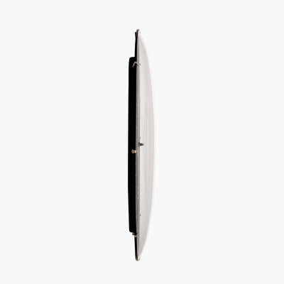 Pacific-Lifestyle-BlackandSilverDomeGlassWallClock_5