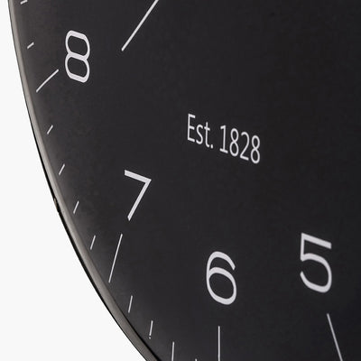 Pacific-Lifestyle-BlackandSilverDomeGlassWallClock_6
