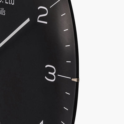 Pacific-Lifestyle-BlackandSilverDomeGlassWallClock_7