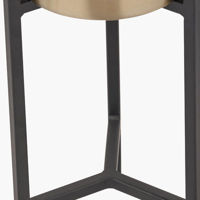 Pacific-Lifestyle-Brass-and-Matt-Black-Metal-Floor-Planter_5