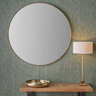 Pacific-Lifestyle-Brushed-Gold-Metal-Slim-Frame-Round-Wall-Mirror-Large_6