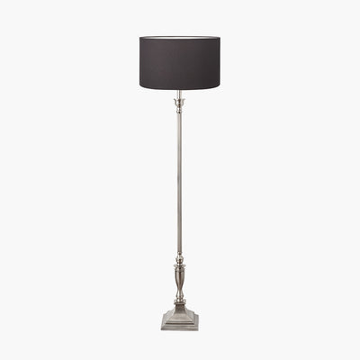 Pacific-Lifestyle-Canterbury-Antique-Silver-Metal-Floor-Lamp-Base-with-Henry-45cm-Grey-Handloom-Cylinder-Lampshade_1