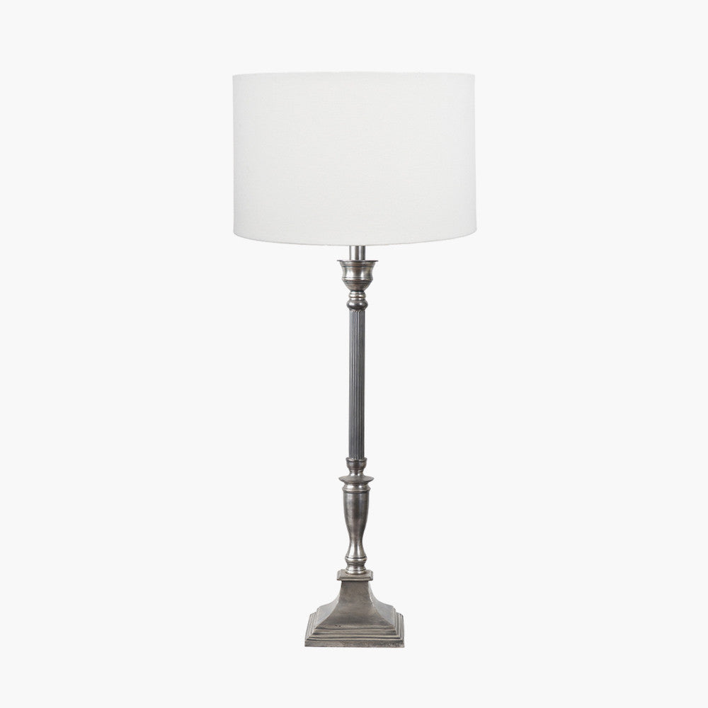 Pacific-Lifestyle-Canterbury-Antique-Silver-Metal-Table-Lamp-Base-with-Henry-35cm-White-Handloom-Cylinder-Lampshade_1