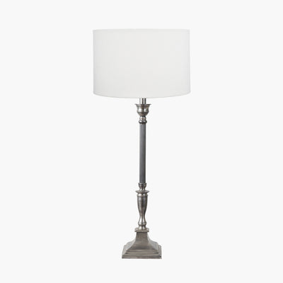 Pacific-Lifestyle-Canterbury-Antique-Silver-Metal-Table-Lamp-Base-with-Henry-35cm-White-Handloom-Cylinder-Lampshade_1