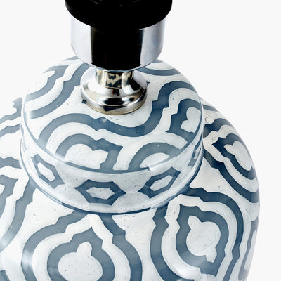 Pacific-Lifestyle-Celia-Grey-and-White-Pattern-Ceramic-Table-Lamp-Base-with-Harry-30cm-Ivory-Cotton-Mix-Cylinder-Lampshade_6