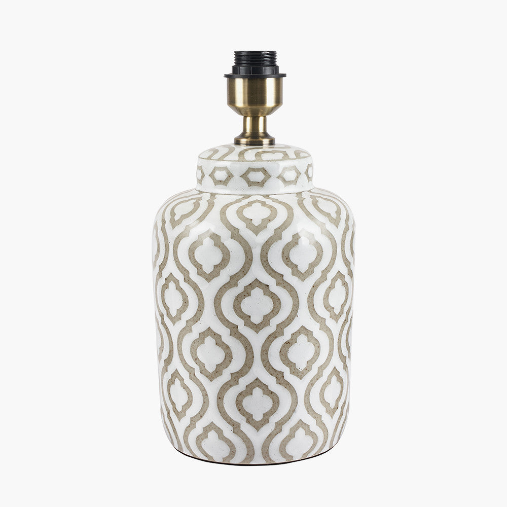 Pacific-Lifestyle-Celia-Taupe-and-White-Pattern-Ceramic-Table-Lamp-Base-with-Harry-30cm-Ivory-Cotton-Mix-Cylinder-Lampshade_2