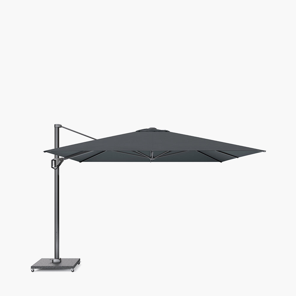 Pacific-Lifestyle-Challenger-Telescopic-T1-3.5m-Square-Premium-Faded-Black-Parasol
