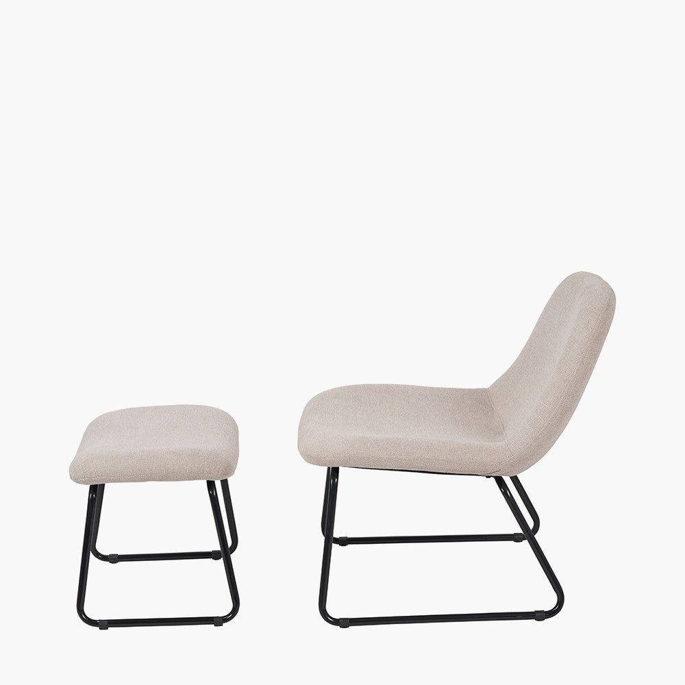 Pacific-Lifestyle-Chiara-Natural-Chenille-and-Black-Metal-Lounging-Chair-and-Footstool_3
