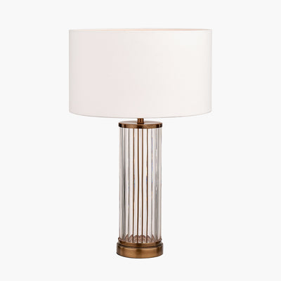 Pacific-Lifestyle-Ciara-Clear-Glass-and-Antique-Brass-Metal-Table-Lamp-Base-with-Henry-35cm-White-Handloom-Cylinder-Lampshade_2