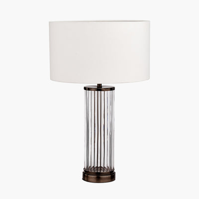 Pacific-Lifestyle-Ciara-Clear-Glass-and-Antique-Bronze-Metal-Table-Lamp-Base-with-Henry-35cm-White-Handloom-Cylinder-Lampshade_1