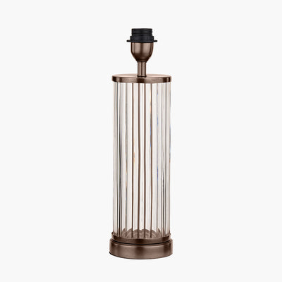 Pacific-Lifestyle-Ciara-Clear-Glass-and-Antique-Bronze-Metal-Table-Lamp-Base-with-Henry-35cm-White-Handloom-Cylinder-Lampshade_2