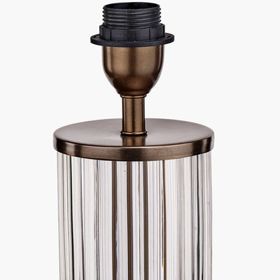 Pacific-Lifestyle-Ciara-Clear-Glass-and-Antique-Bronze-Metal-Table-Lamp-Base-with-Henry-35cm-White-Handloom-Cylinder-Lampshade_5