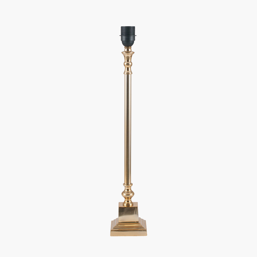Pacific-Lifestyle-Claudius-Gold-Metal-Stick-Table-Lamp-Base-with-Henry-30cm-White-Handloom-Cylinder-Lampshade_2