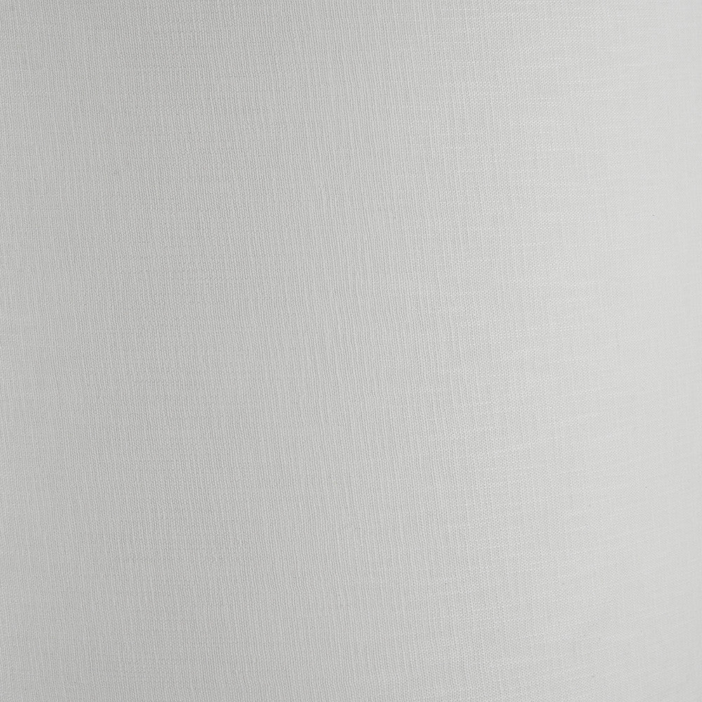 Pacific Lifestyle Alina White Dot Design Small Stoneware Table Lamp Base with Lino 25cm White Self Lined Linen Cylinder Lampshade 4