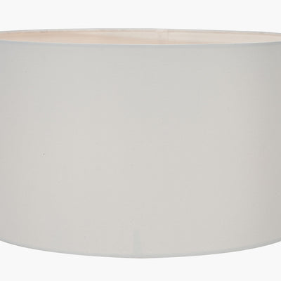 Pacific Lifestyle Amalia Natural Ombre Textured Stoneware Tall Table Lamp Base with Harry 35cm Ivory Cotton Mix Cylinder Lampshade 7