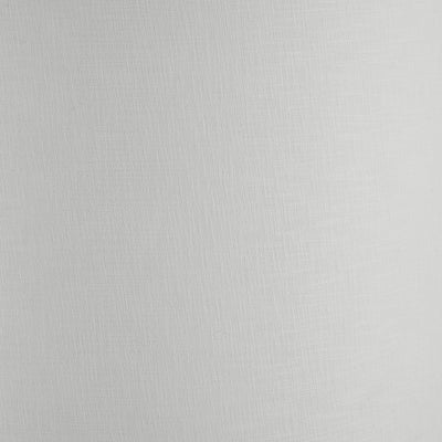 Pacific Lifestyle Anais Matt Black Cold Cut Glass Square Table Lamp Base with Lino 35cm White Self Lined Linen Cylinder Lampshade 3