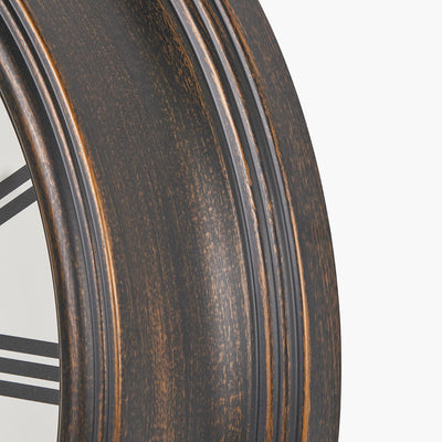 Pacific Lifestyle Antique Bronze Effect Indoor Outdoor Wall Clock 3