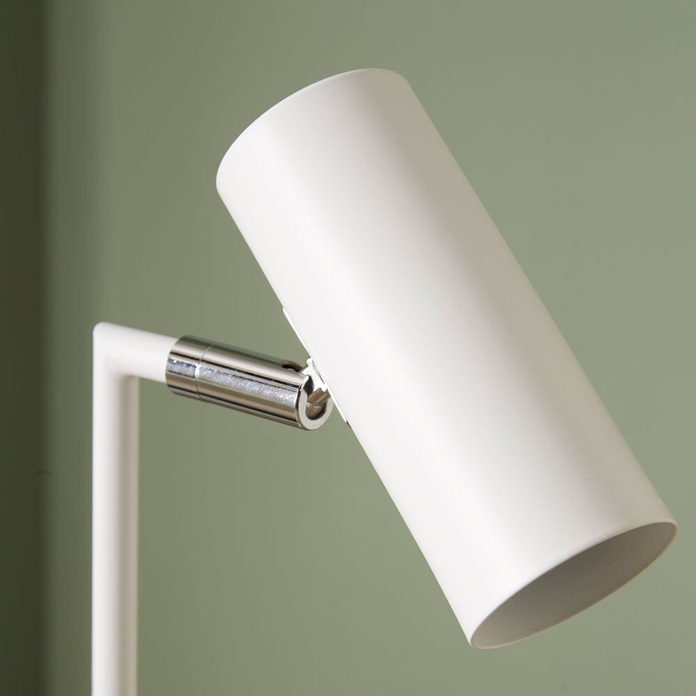 Pacific Lifestyle Arris White Task Table Lamp 2