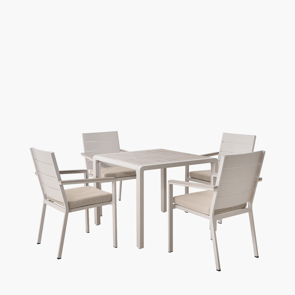 Pacific Lifestyle Aruba Outdoor 4 Seater Dining Set 14