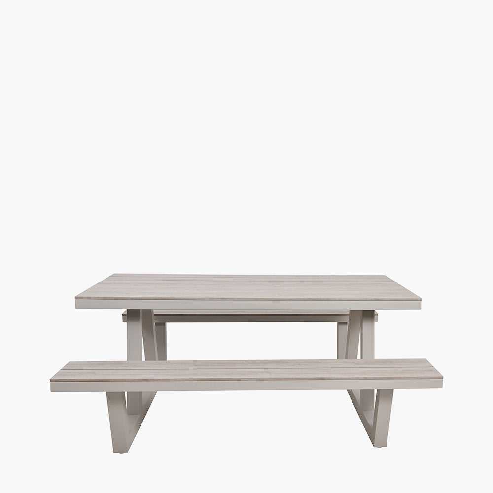 Pacific Lifestyle Aruba Outdoor Bench Set 6