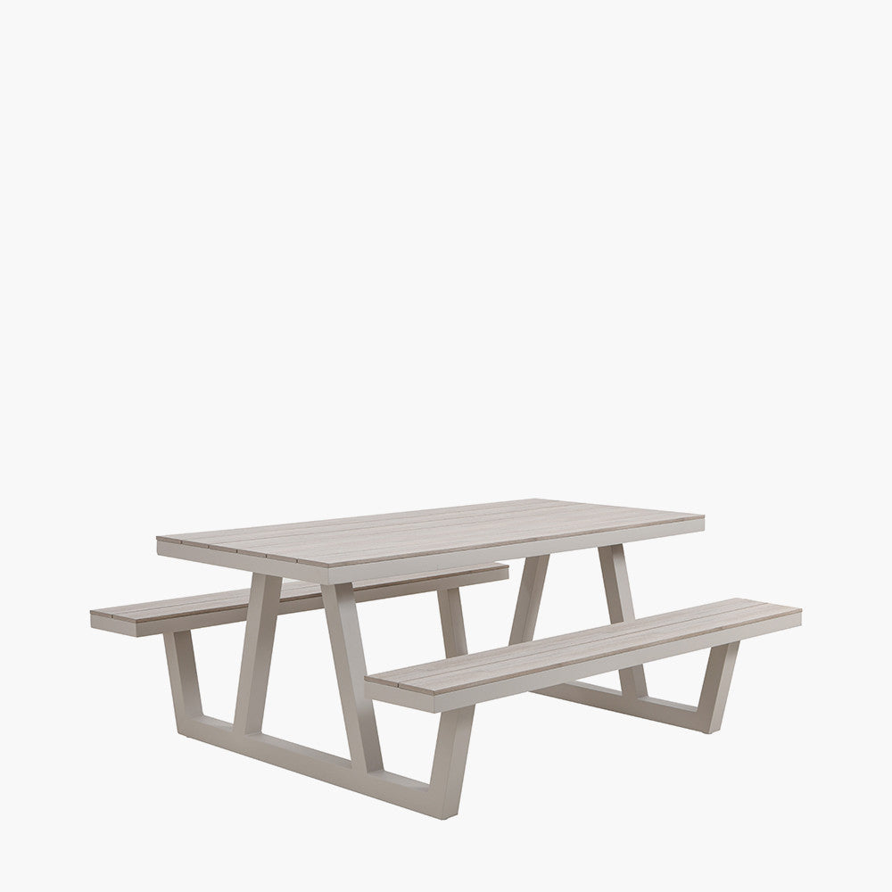 Pacific Lifestyle Aruba Outdoor Bench Set 7
