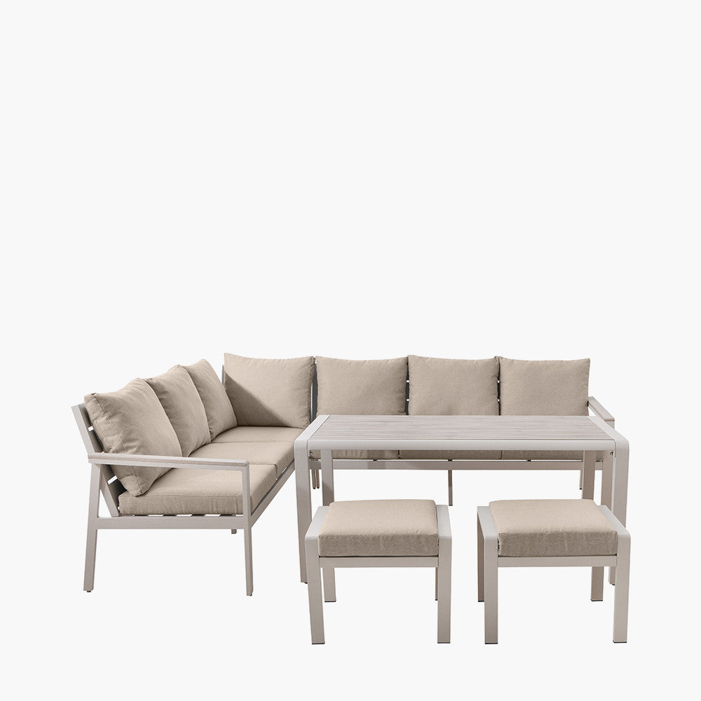 Pacific Lifestyle Aruba Outdoor Corner Seating Set 16