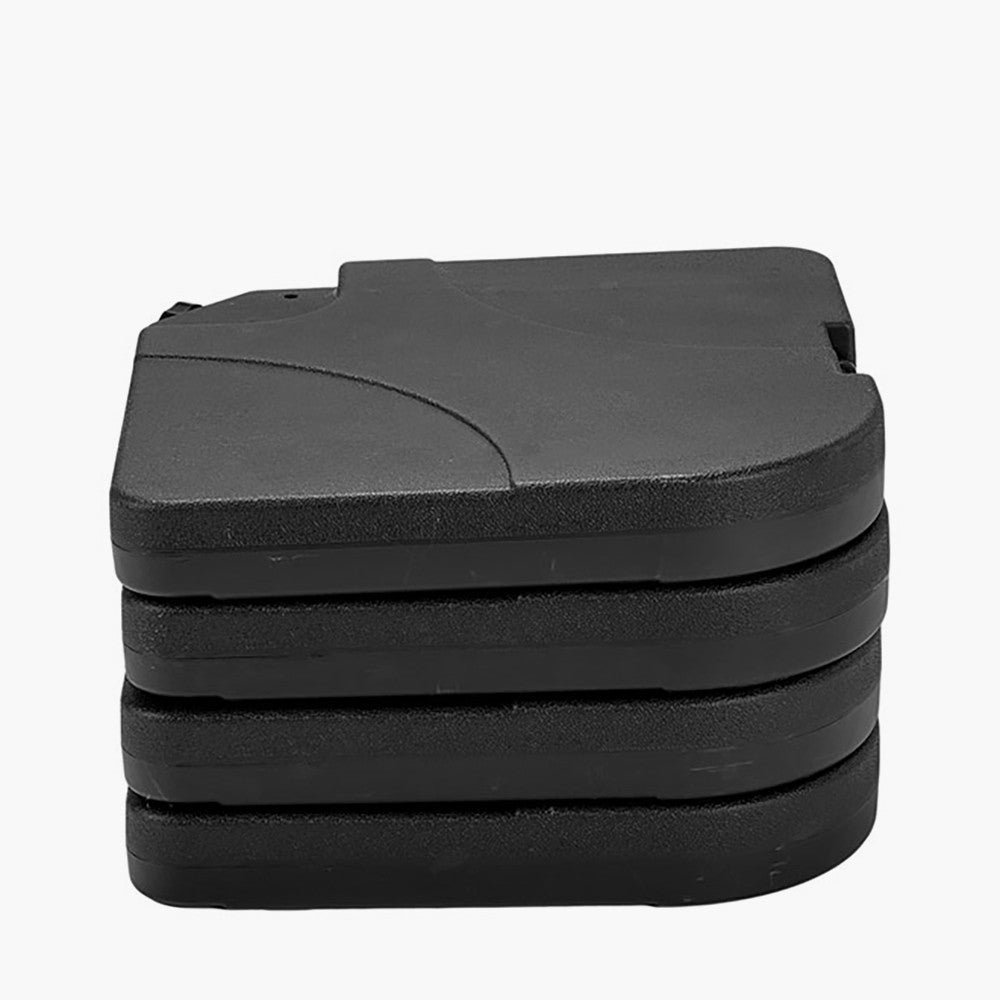 Pacific Lifestyle S/4 Plastic Parasol Cross Base Containers 5