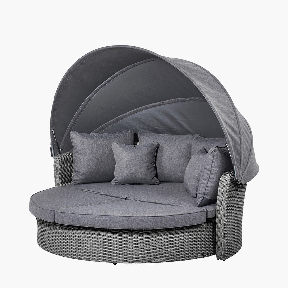 Pacific Lifestyle Slate Grey Bermuda Day Bed 8