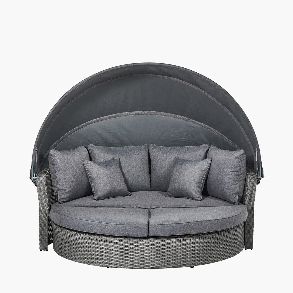 Pacific Lifestyle Slate Grey Bermuda Day Bed 9