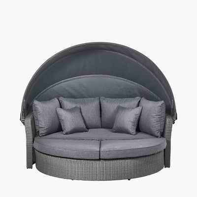 Pacific Lifestyle Slate Grey Bermuda Day Bed 9