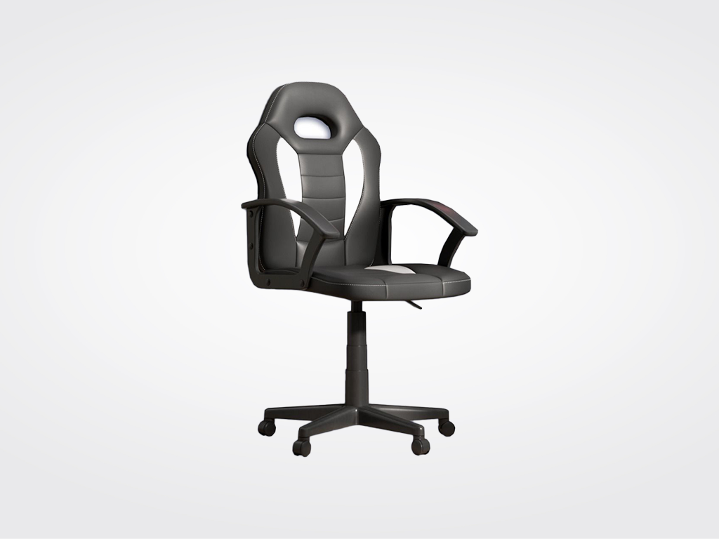 Recoil-Cadet-Black-and-White-Gaming-Chair-2