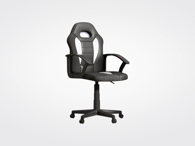 Recoil-Cadet-Black-and-White-Gaming-Chair-2