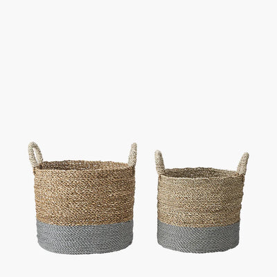 Set-of-2-Banana-Leaf-Two-Tone-Natural-and-Grey-Baskets_8
