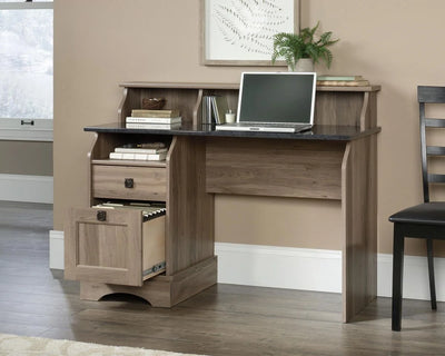 Teknik-Farmhouse-Desk-in-Salt-Oak-with-Rosso-Slate-Accents_2