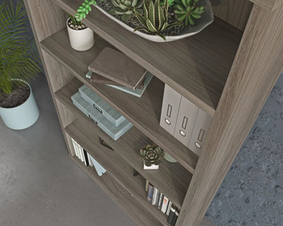 Teknik-Office-Affiliate-5-Shelf-Bookcase-in-a-Hudson-Elm-Effect-Finish_4