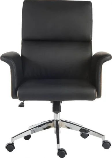 Teknik-Office-Elegance-Medium-Back-Executive-Chair-Black