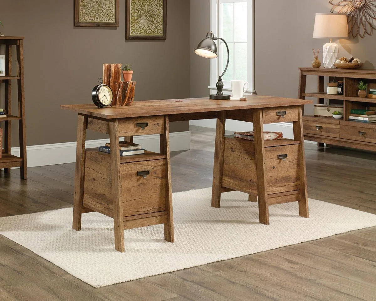 Teknik-Office-Executive-Trestle-Desk-in-Vintage-Oak