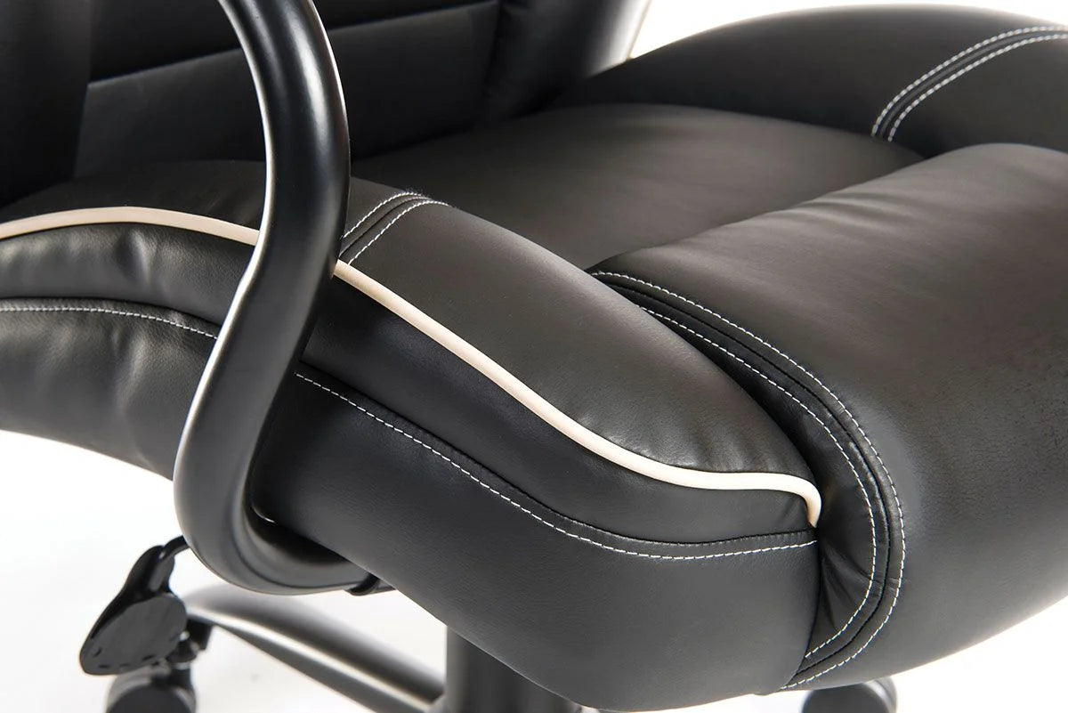 Teknik-Office-Goliath-Duo-Heavy-Duty-Executive-Black-Chair