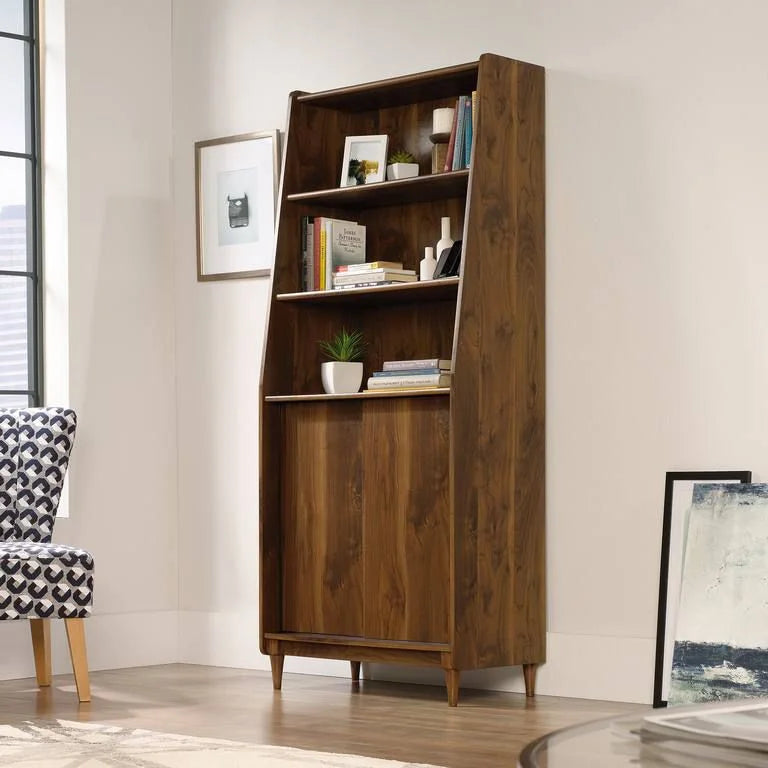 Teknik-Office-Hampstead-Park-Wide-Bookcase-in-Grand-Walnut_1