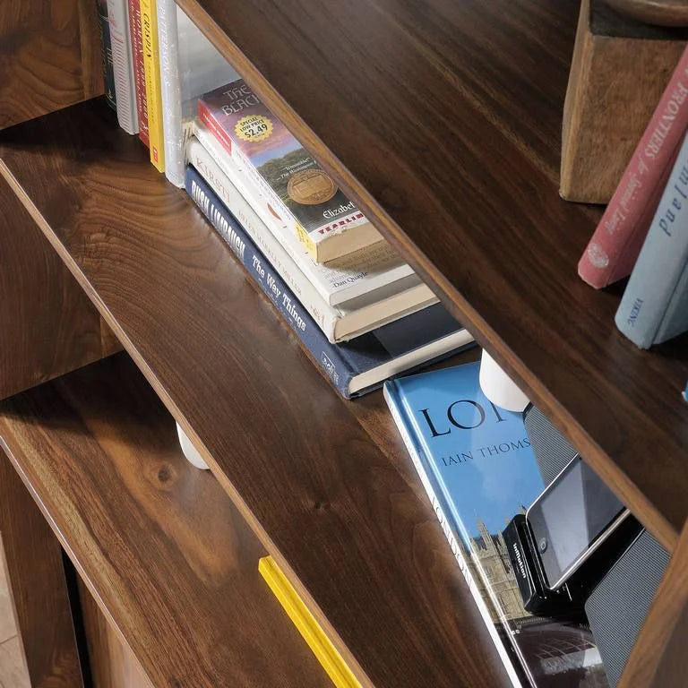 Teknik-Office-Hampstead-Park-Wide-Bookcase-in-Grand-Walnut_4