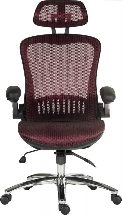 Teknik-Office-Harmony-Executive-Mesh-Chair-Red-2
