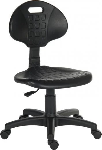 Teknik-Office-Labour-Pro-Polyurethane-Operator-Chair-Black-2