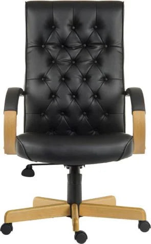 Teknik-Office-Warwick-Noir-Traditional-Leather-Executive-Chair-2