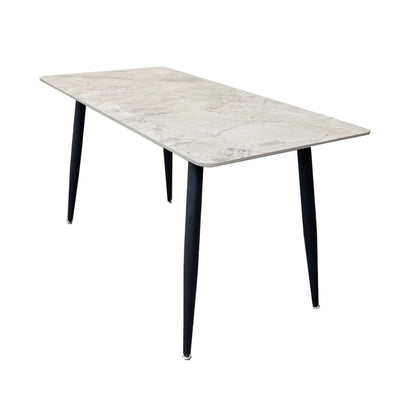 Titan 1.4 Black Dining Table with Sintered Stone Top