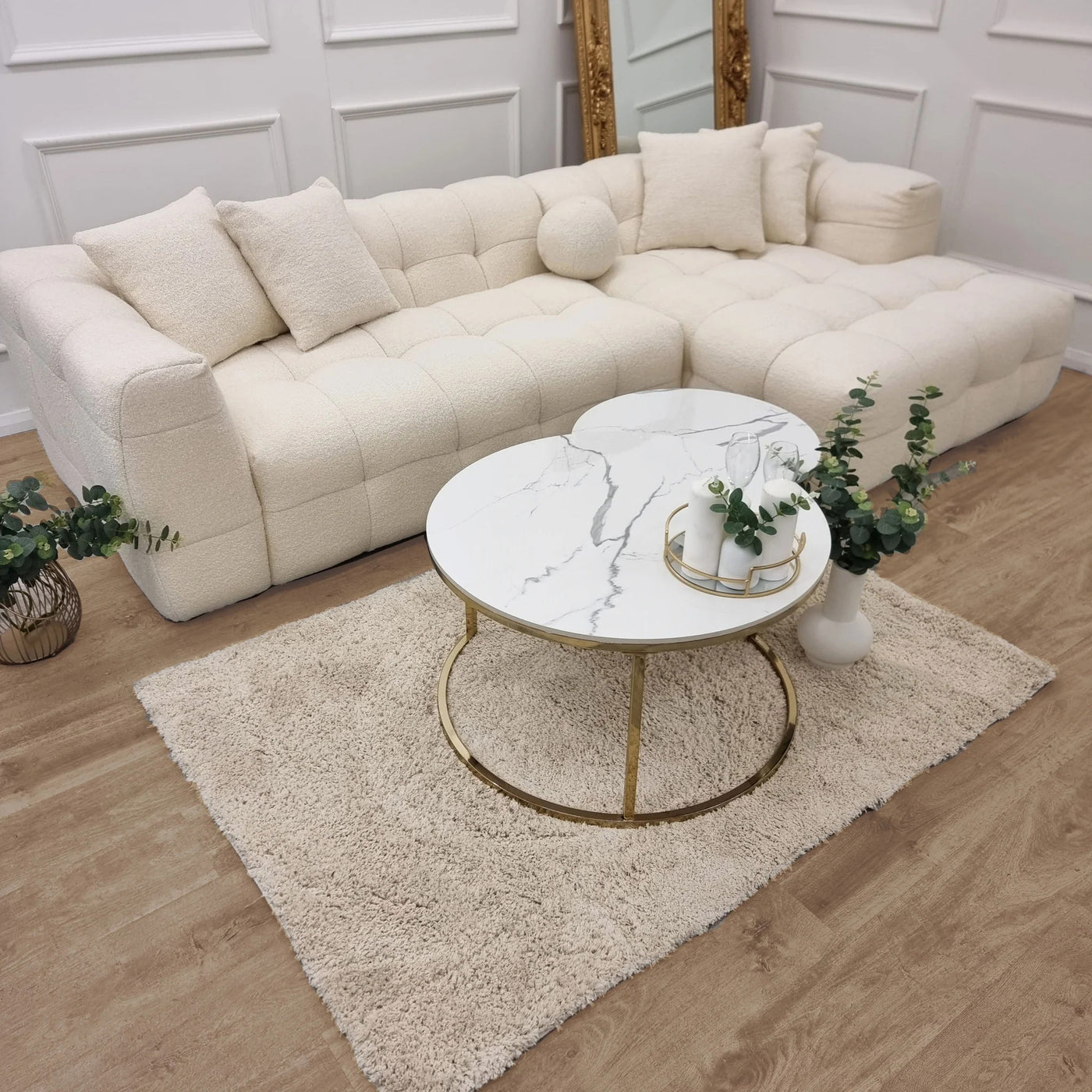 The Bubble Boucle Corner Sofa